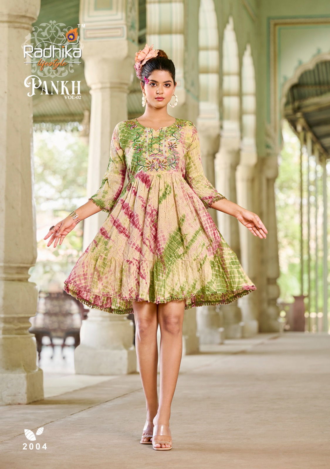 Pankh Vol 2 By Radhika Short Party Wear Kurtis Catalog